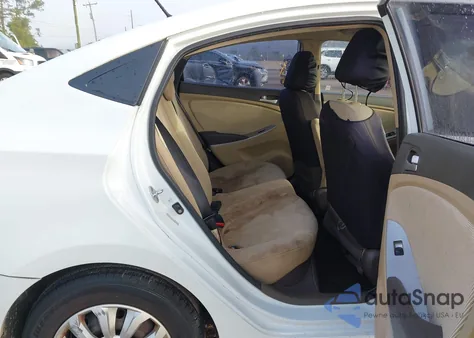 2012 Hyundai Accent Gls/Gs z USA, uszkodzony, nr VIN KMHCT4AE0CU214811